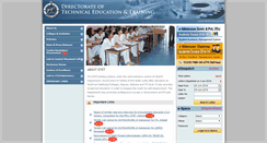 Desktop Screenshot of dtetorissa.gov.in