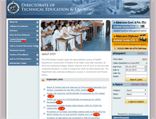 Tablet Screenshot of dtetorissa.gov.in
